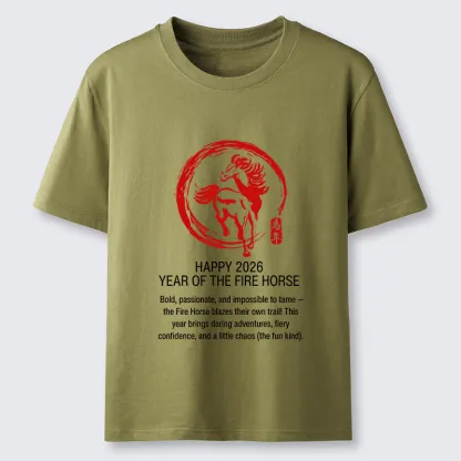 Tokyo-Tiger New Year Fire Horse Classic T-Shirt