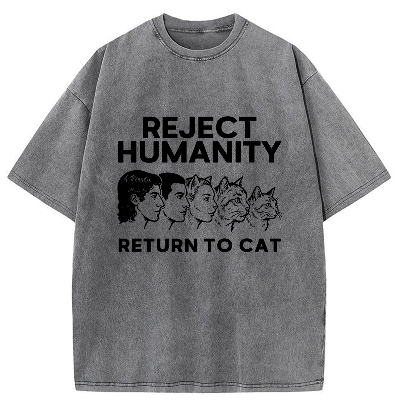 Tokyo-Tiger Return The Cat Washed T-Shirt