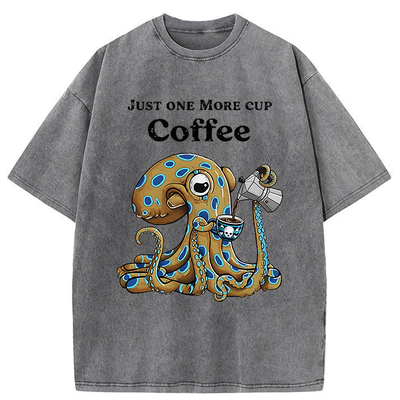 Tokyo-Tiger Poisoned Coffee Washed T-Shirt