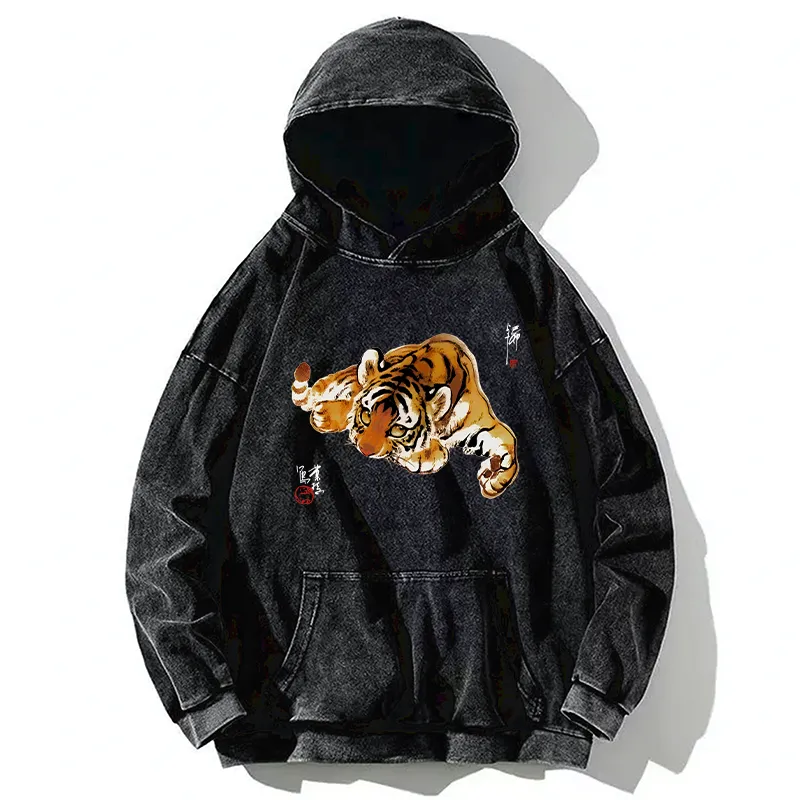 Tokyo-Tiger Tiger Cub Washed Hoodie