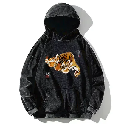 Tokyo-Tiger Tiger Cub Washed Hoodie