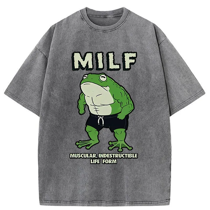 Tokyo-Tiger MILF Frog Washed T-Shirt Sale