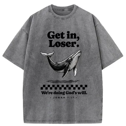 Tokyo-Tiger Follow God's Will Washed T-Shirt