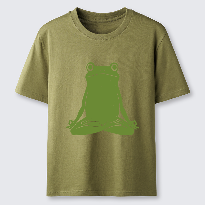 Tokyo-Tiger Yoga Frog Funny Classic T-Shirt