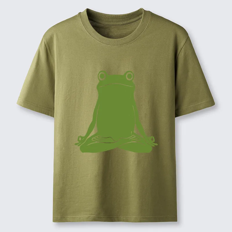 Tokyo-Tiger Yoga Frog Funny Classic T-Shirt
