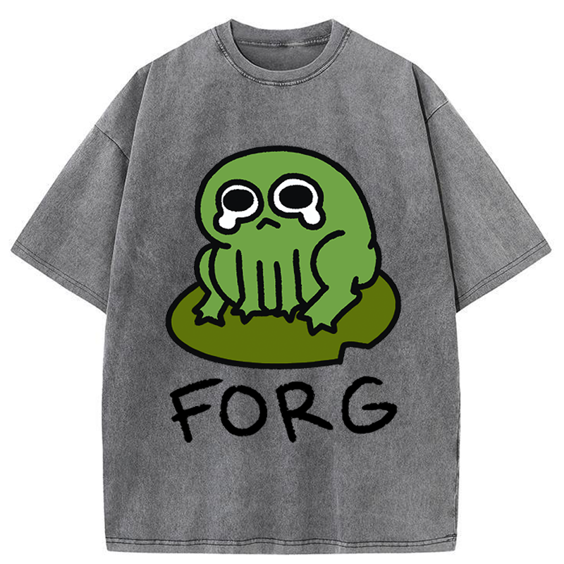 Tokyo-Tiger Sad Forg Washed T-Shirt