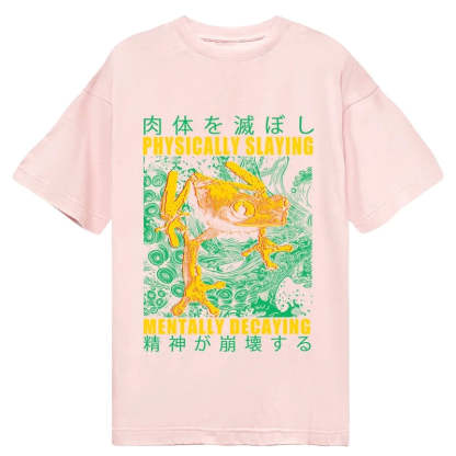 Tokyo-Tiger Physically Slaying Mentally Decaying Classic T-Shirt