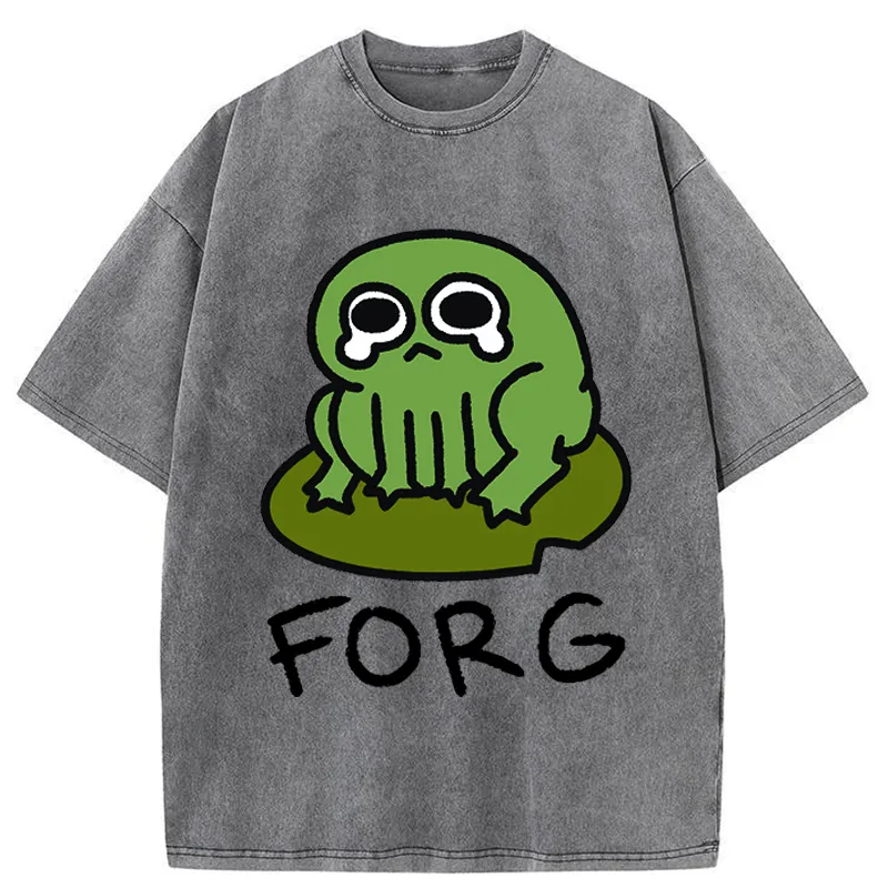 Tokyo-Tiger Sad Forg Washed T-Shirt