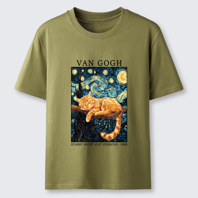 Tokyo-Tiger Starry Cat Dreams Classic T-Shirt