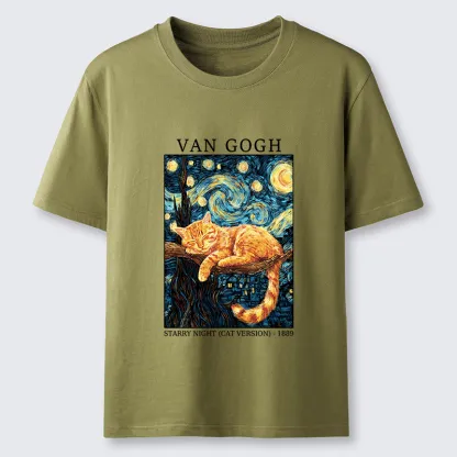 Tokyo-Tiger Starry Cat Dreams Classic T-Shirt
