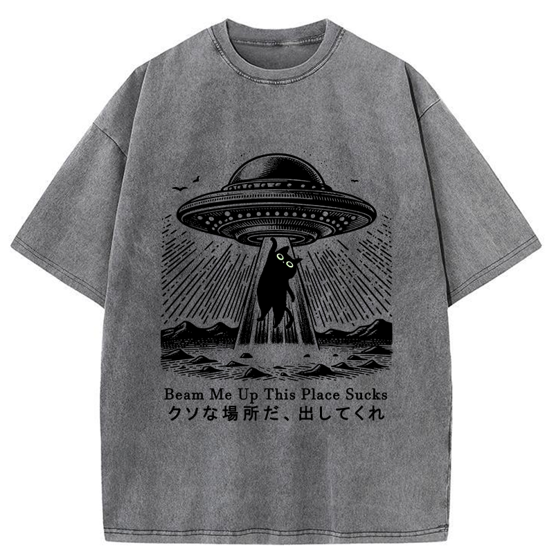Tokyo-Tiger Please Take Me Away Washed T-Shirt