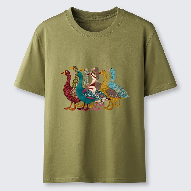 Tokyo-Tiger All Kinds Of Ducks Classic T-Shirt