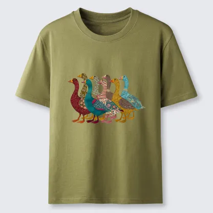 Tokyo-Tiger All Kinds Of Ducks Classic T-Shirt