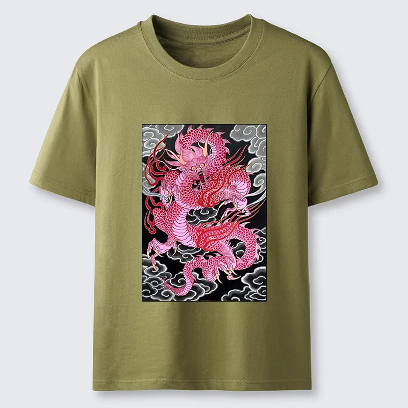 Tokyo-Tiger Pink Dragon Classic T-Shirt