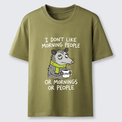 Tokyo-Tiger Opossums Hate Mornings Classic T-Shirt