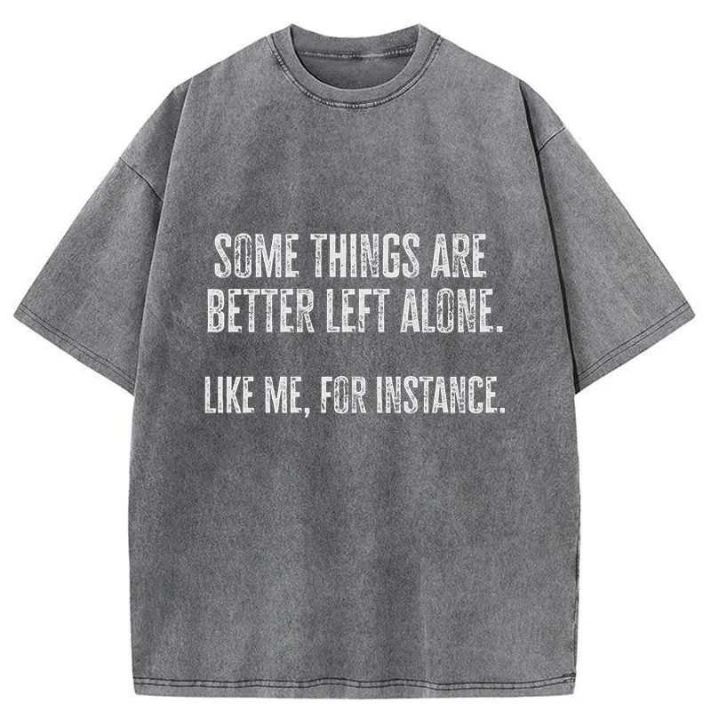 Tokyo-Tiger Don't Restrain Me Washed T-Shirt