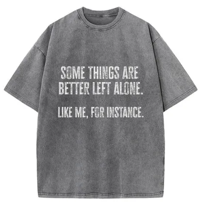 Tokyo-Tiger Don't Restrain Me Washed T-Shirt