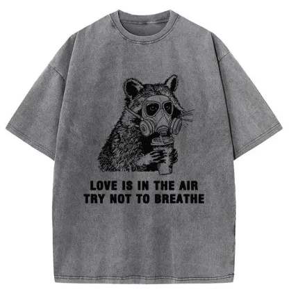 Tokyo-Tiger Reject Valentine's Day Atmosphere Washed T-Shirt