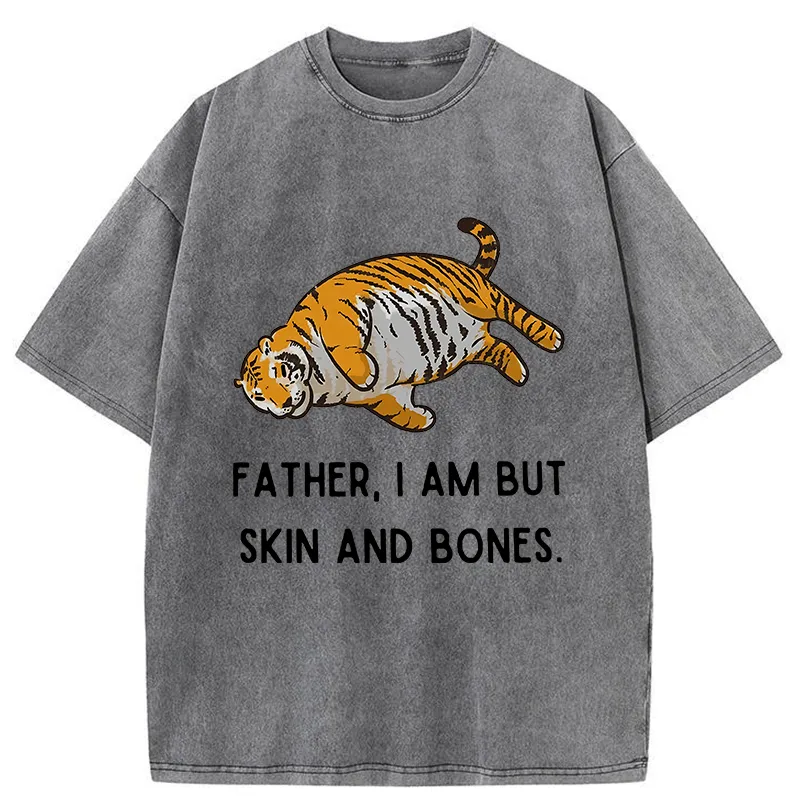 Tokyo-Tiger Fat Tiger Washed T-Shirt