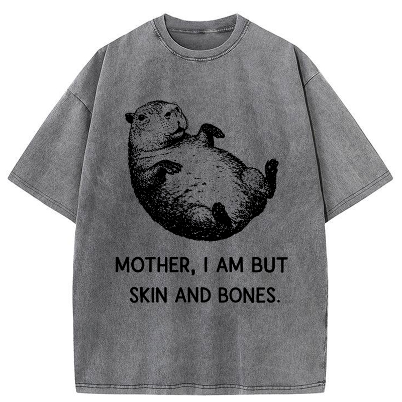 Tokyo-Tiger Built Different (Mostly Round) Washed T-Shirt