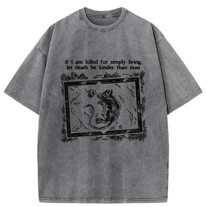 Tokyo-Tiger Mouse's Last Wish Washed T-Shirt