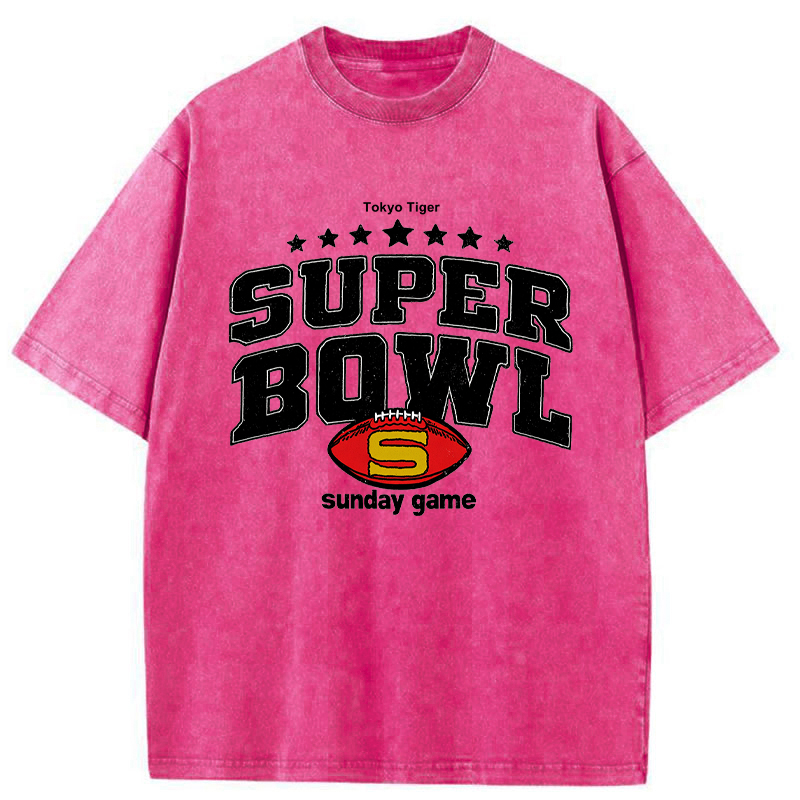 Tokyo-Tiger The Sunday Game Washed T-Shirt