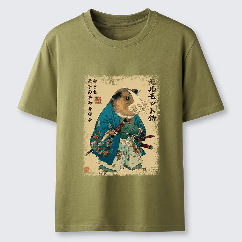 Tokyo-Tiger Peacekeeper Guinea Samurai Classic T-Shirt