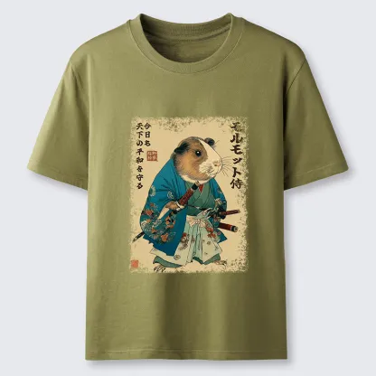 Tokyo-Tiger Peacekeeper Guinea Samurai Classic T-Shirt