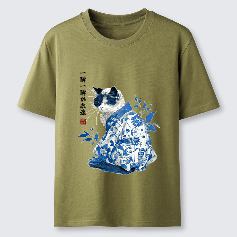 Tokyo-Tiger Cat：One Moment, One Eternity Classic T-Shirt