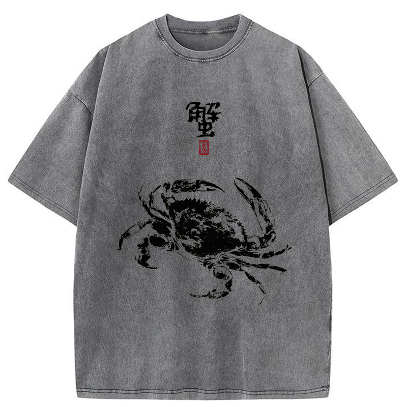 Tokyo-Tiger The Kani Washed T-Shirt