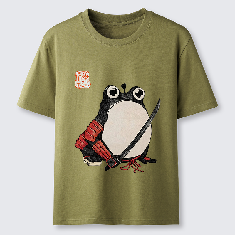 Tokyo-Tiger Silly Samurai Frog Classic T-Shirt