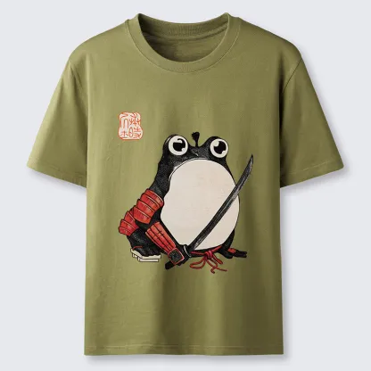 Tokyo-Tiger Silly Samurai Frog Classic T-Shirt