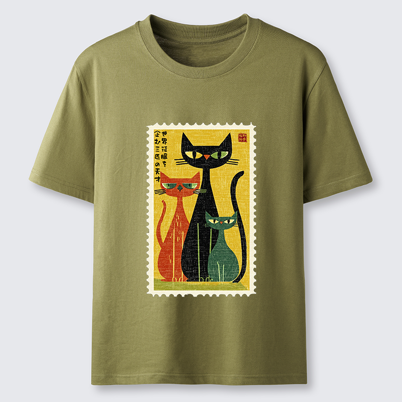 Tokyo-Tiger World Domination Squad Cat Poster Classic T-Shirt