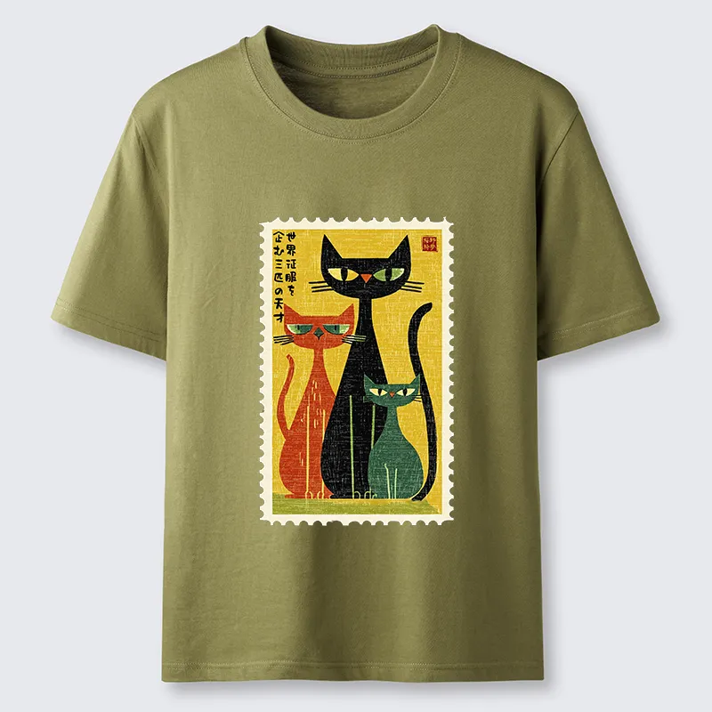 Tokyo-Tiger World Domination Squad Cat Poster Classic T-Shirt
