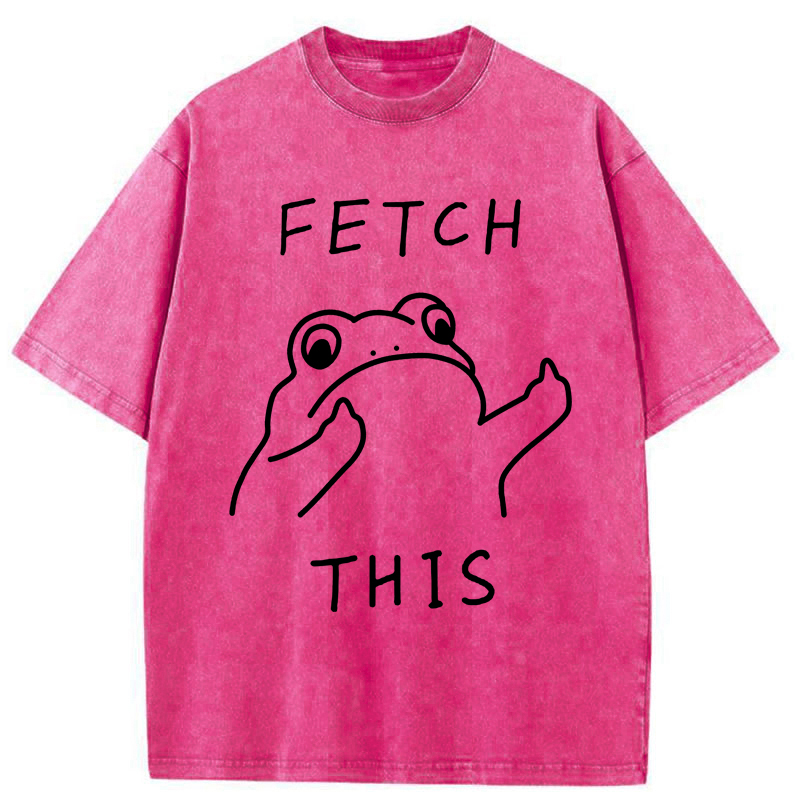Tokyo-Tiger Fetch This Frog Washed T-Shirt