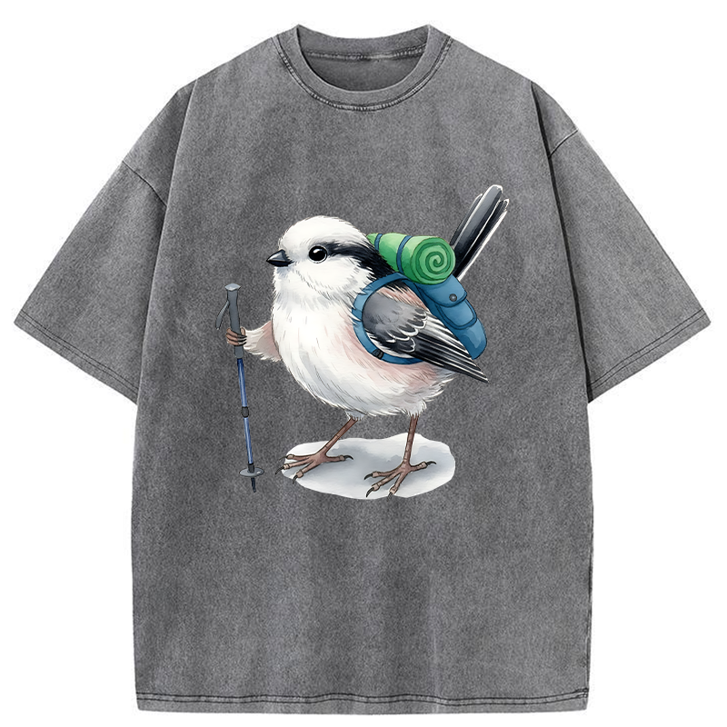 Tokyo-Tiger Traveling Titmouse Washed T-Shirt