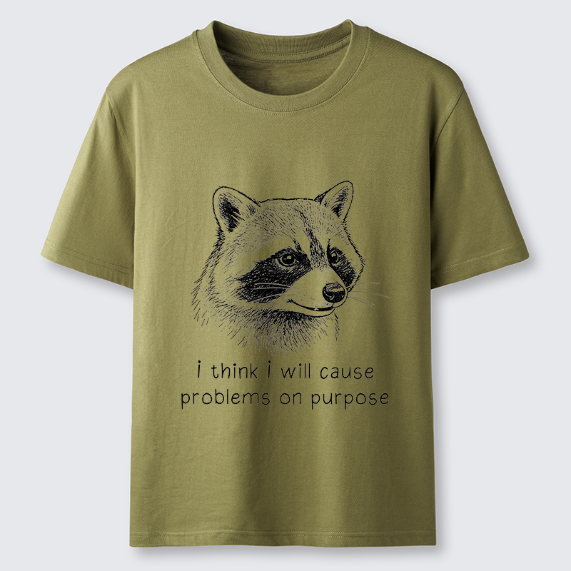 Tokyo-Tiger Stupid Raccoon Classic T-Shirt
