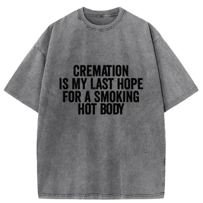 Tokyo-Tiger The Last Hope For Weight Loss Washed T-Shirt