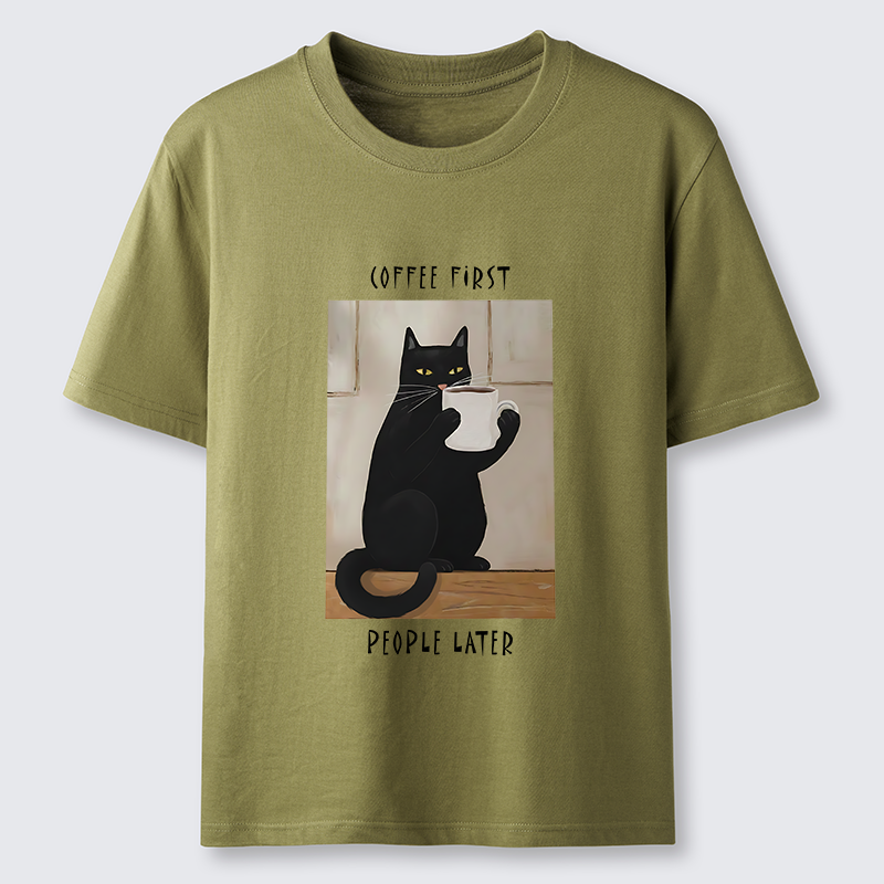 Tokyo-Tiger Drink Coffee First Classic T-Shirt