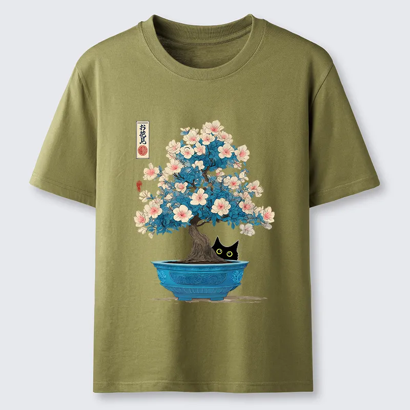 Tokyo-Tiger Japanese Bonsai Art Classic T-Shirt