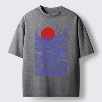 Tokyo-Tiger Branches And The Sun Washed T-Shirt
