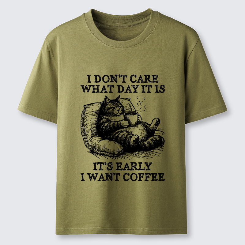 Tokyo-Tiger Have A Cup Of Coffee Before Doing Anything Classic T-Shirt