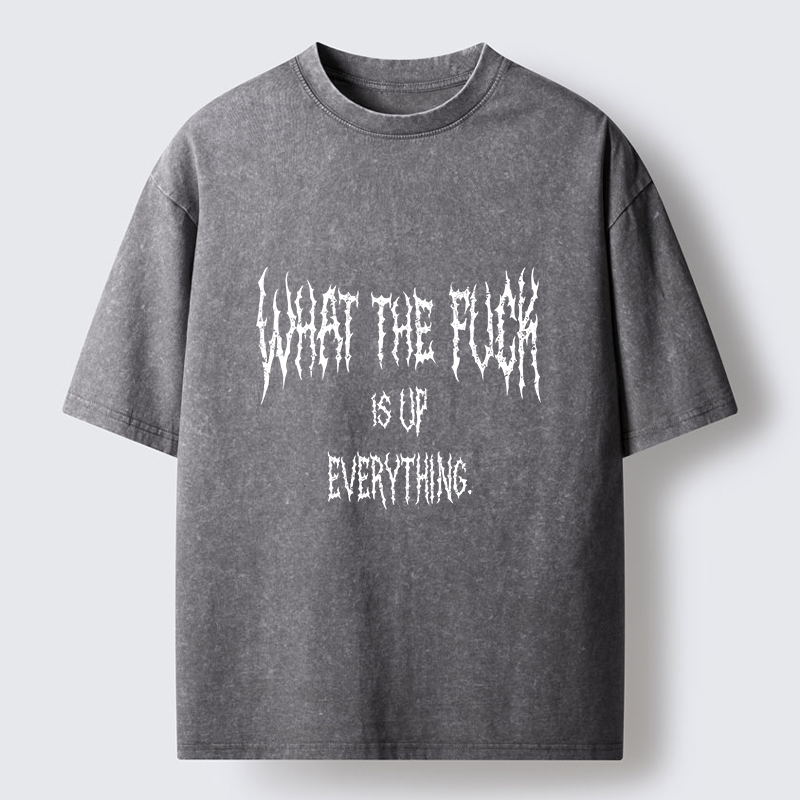 Tokyo-Tiger Rebel Against Everything Washed T-Shirt