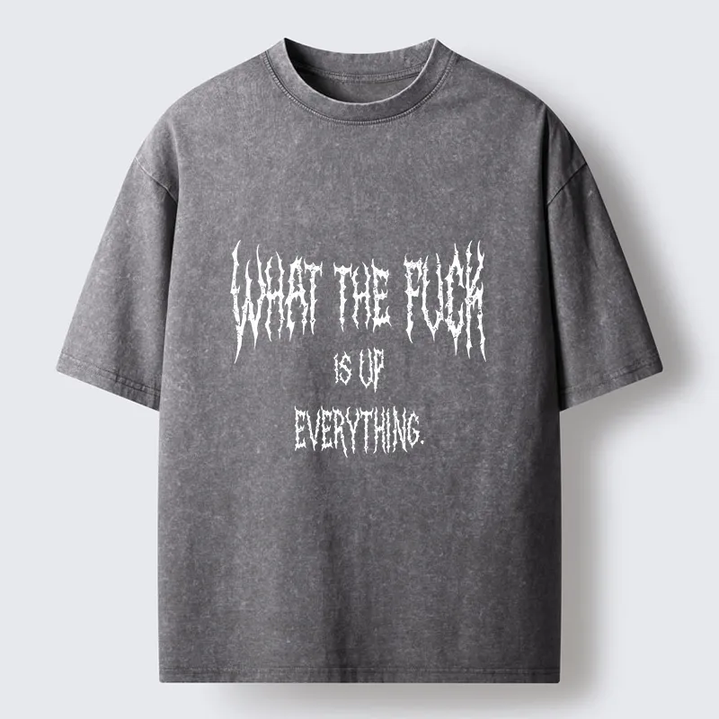 Tokyo-Tiger Rebel Against Everything Washed T-Shirt