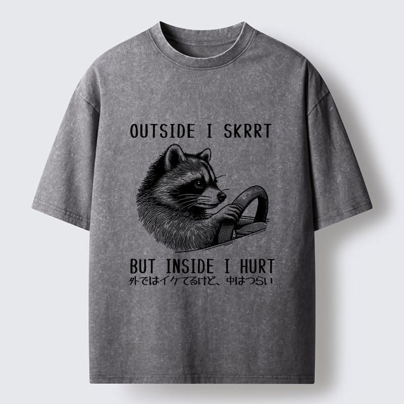 Tokyo-Tiger I Am Very Hypocritical Washed T-Shirt