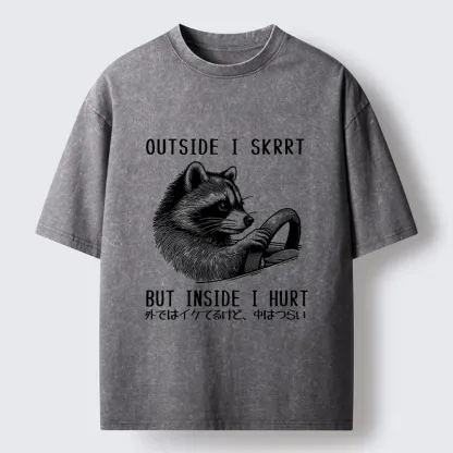 Tokyo-Tiger I Am Very Hypocritical Washed T-Shirt