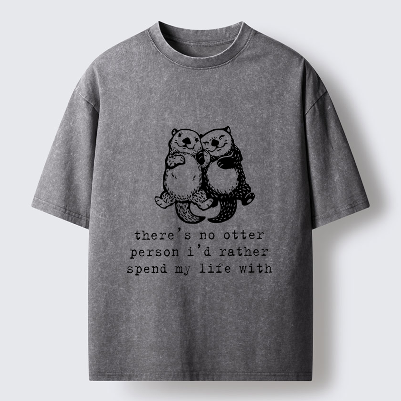 Tokyo-Tiger I Want To Spend My Life With You Washed T-Shirt