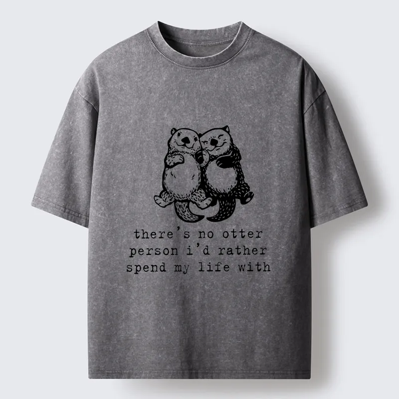 Tokyo-Tiger I Want To Spend My Life With You Washed T-Shirt