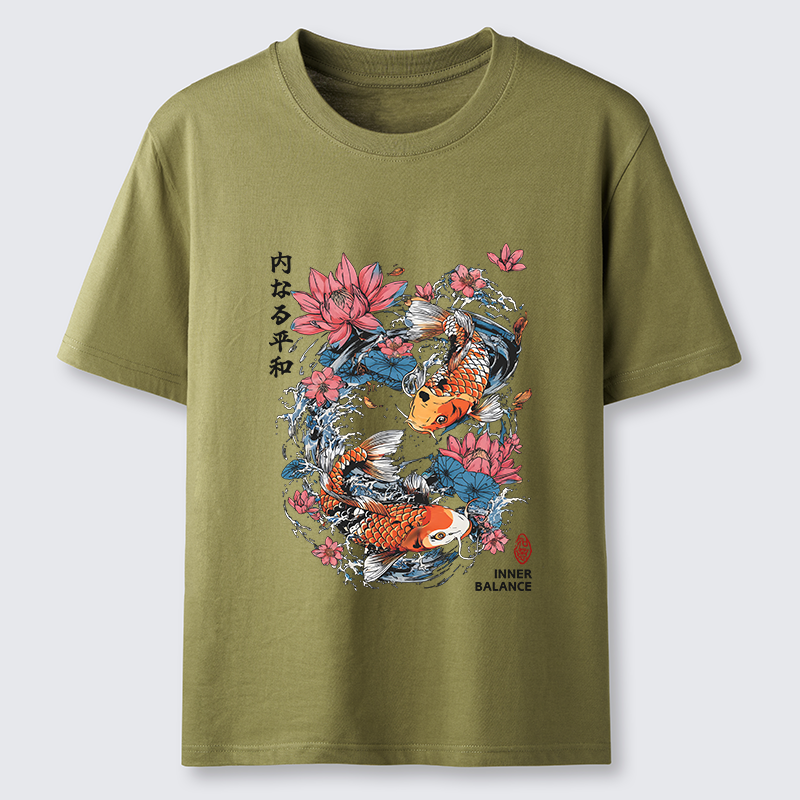 Tokyo-Tiger Koi Serenity Classic T-Shirt