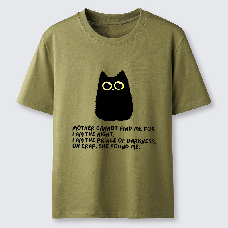 Tokyo-Tiger Playing Hide-and-seek With A Black Cat Classic T-Shirt